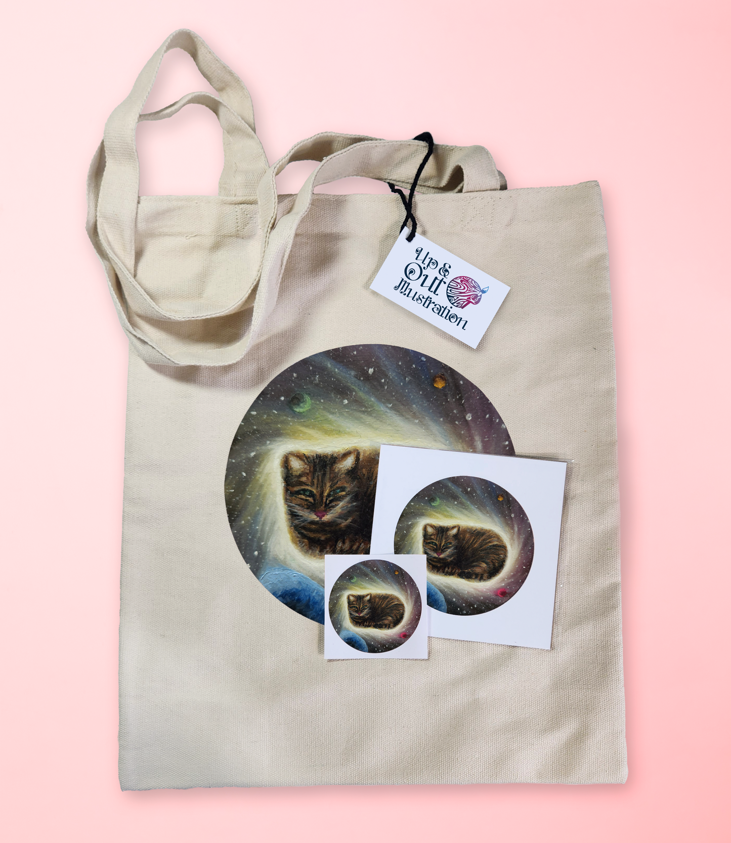 Cozy Blackhole Tote Bag