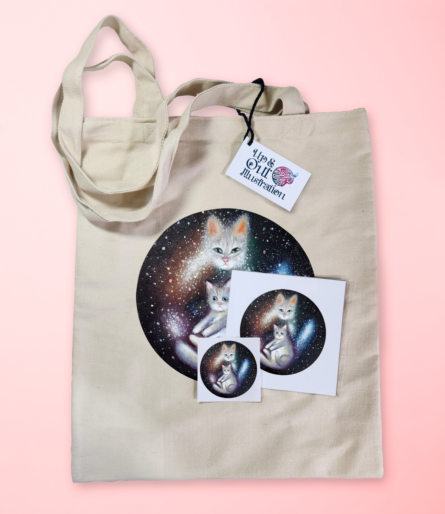 Momma Nebula Tote Bag