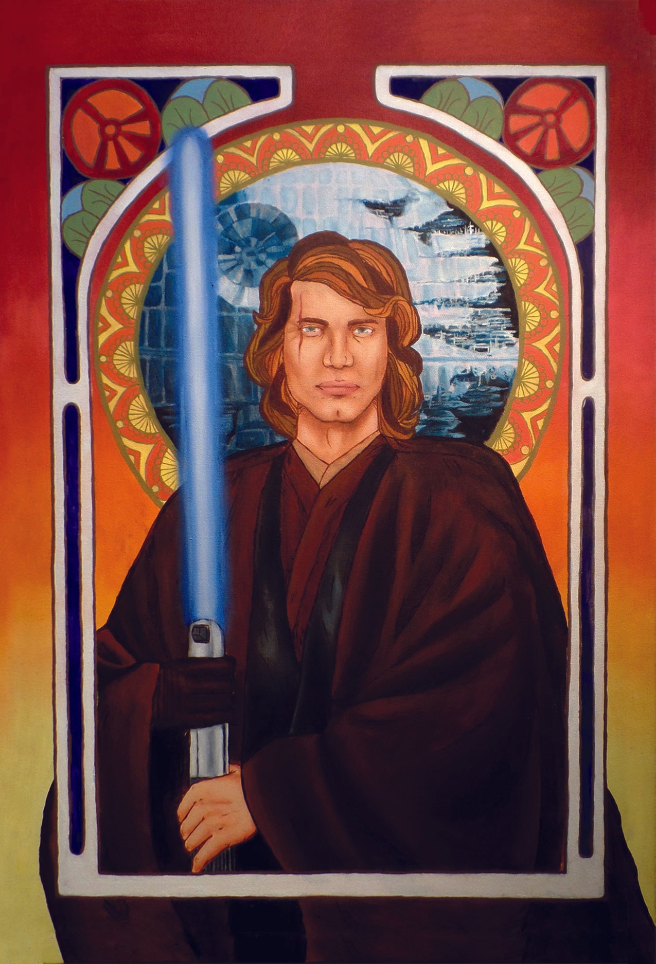 Anankin Skywalker - Original Oil Painting