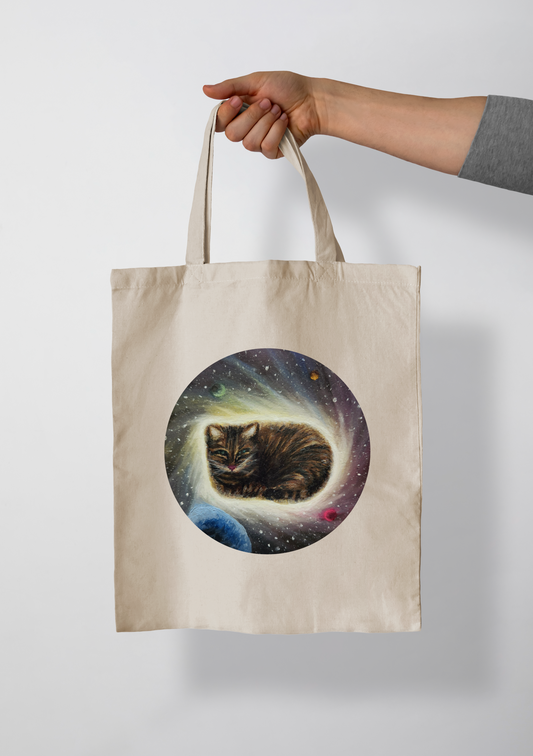 Cozy Blackhole Tote Bag