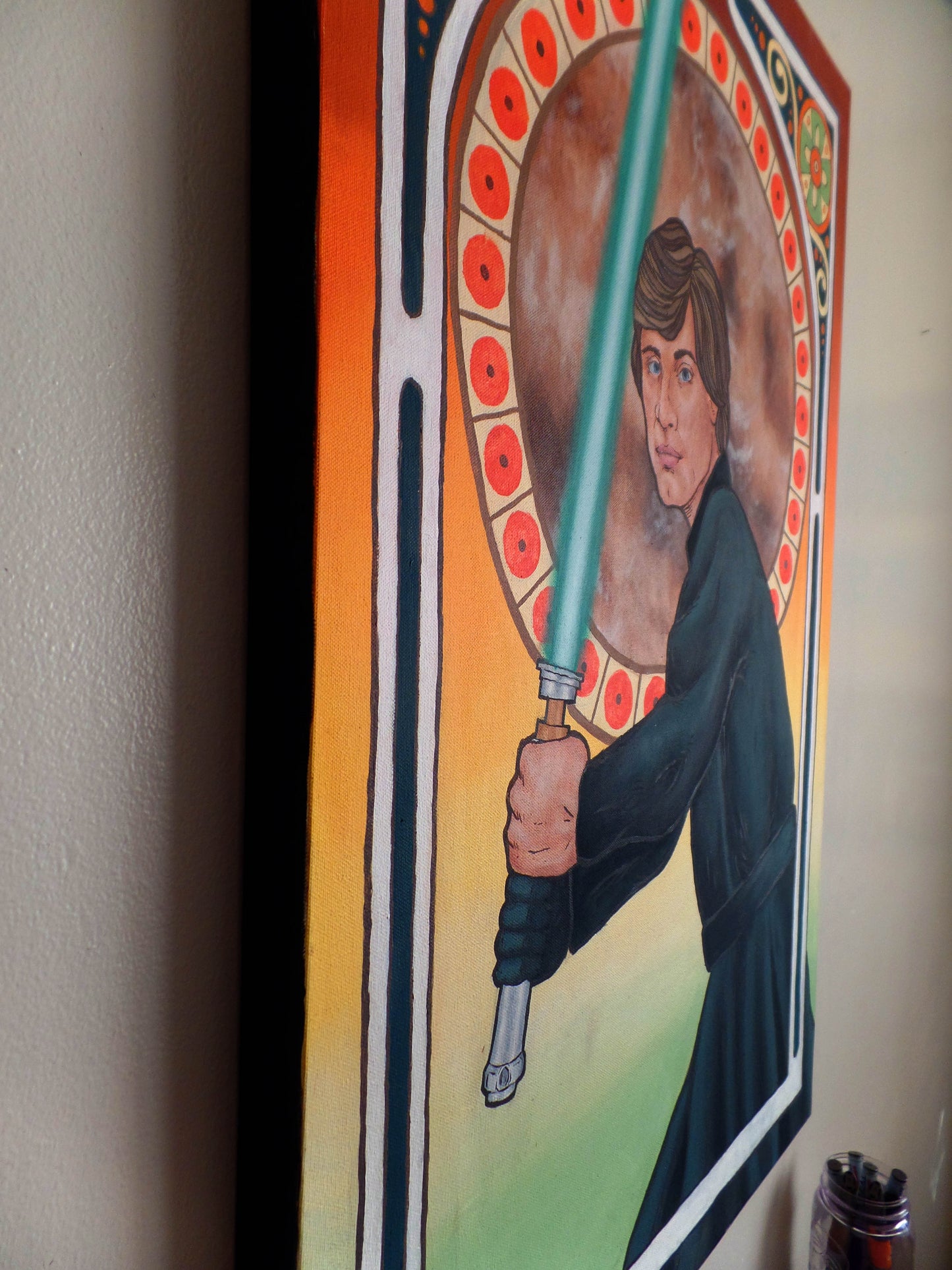 Luke Skywalker - Original Oil Painting