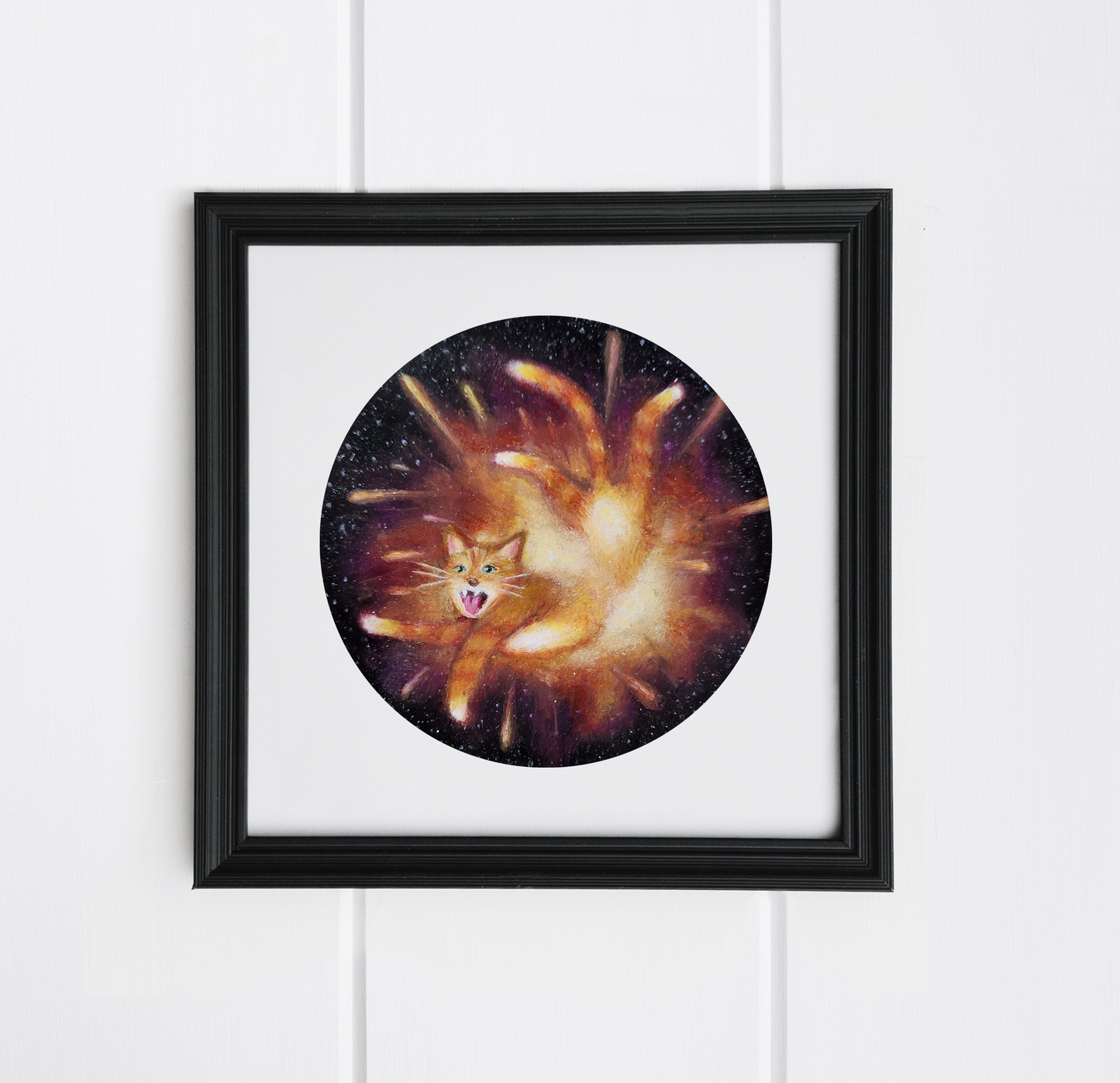 Orange Supernova Print