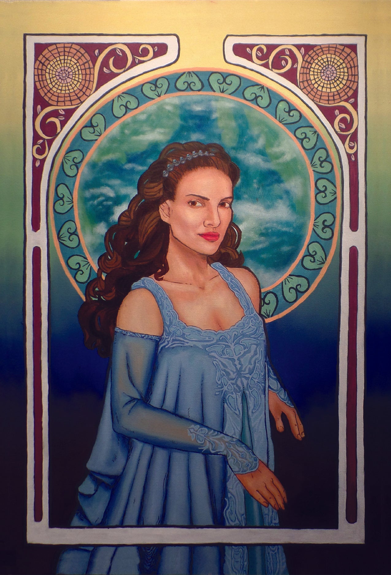 Padme Skywalker - Original Oil Painting