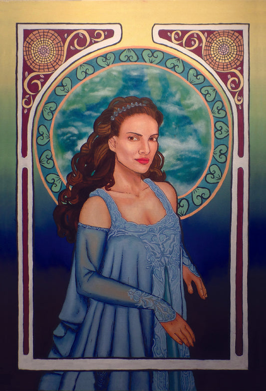 Padme Skywalker - Original Oil Painting