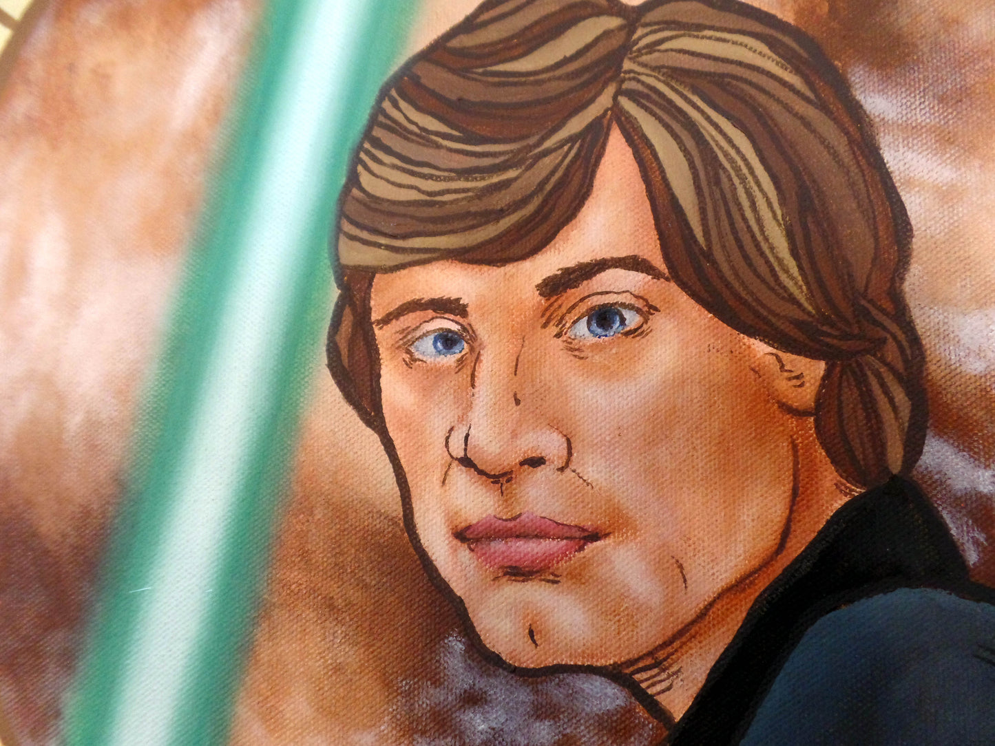 Luke Skywalker - Original Oil Painting