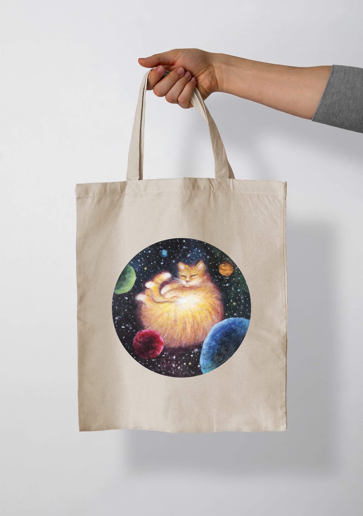 Sleepy Sun Tote Bag